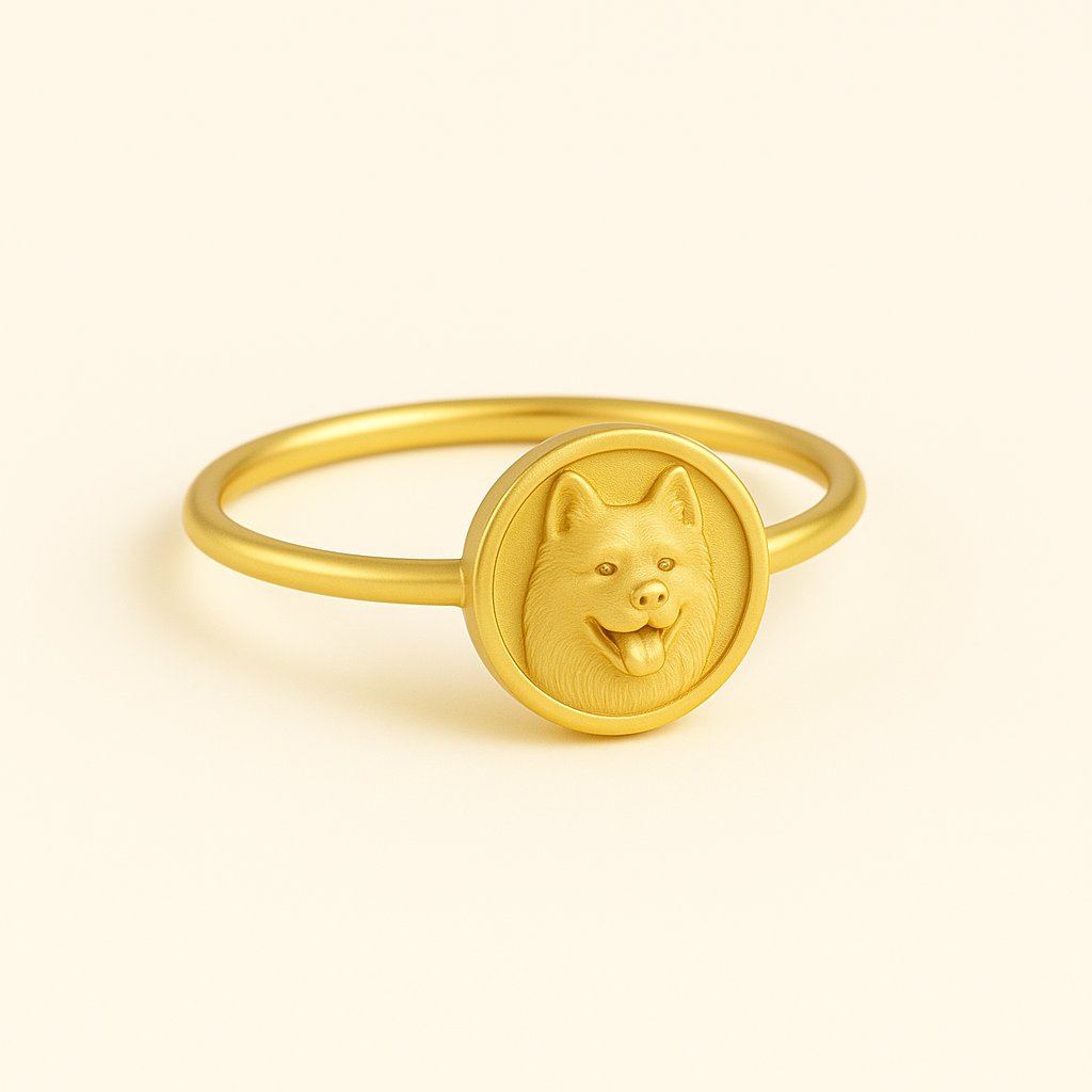 Custom Signet Ring | Sterling Silver Ring, Personalized Memorial Gift