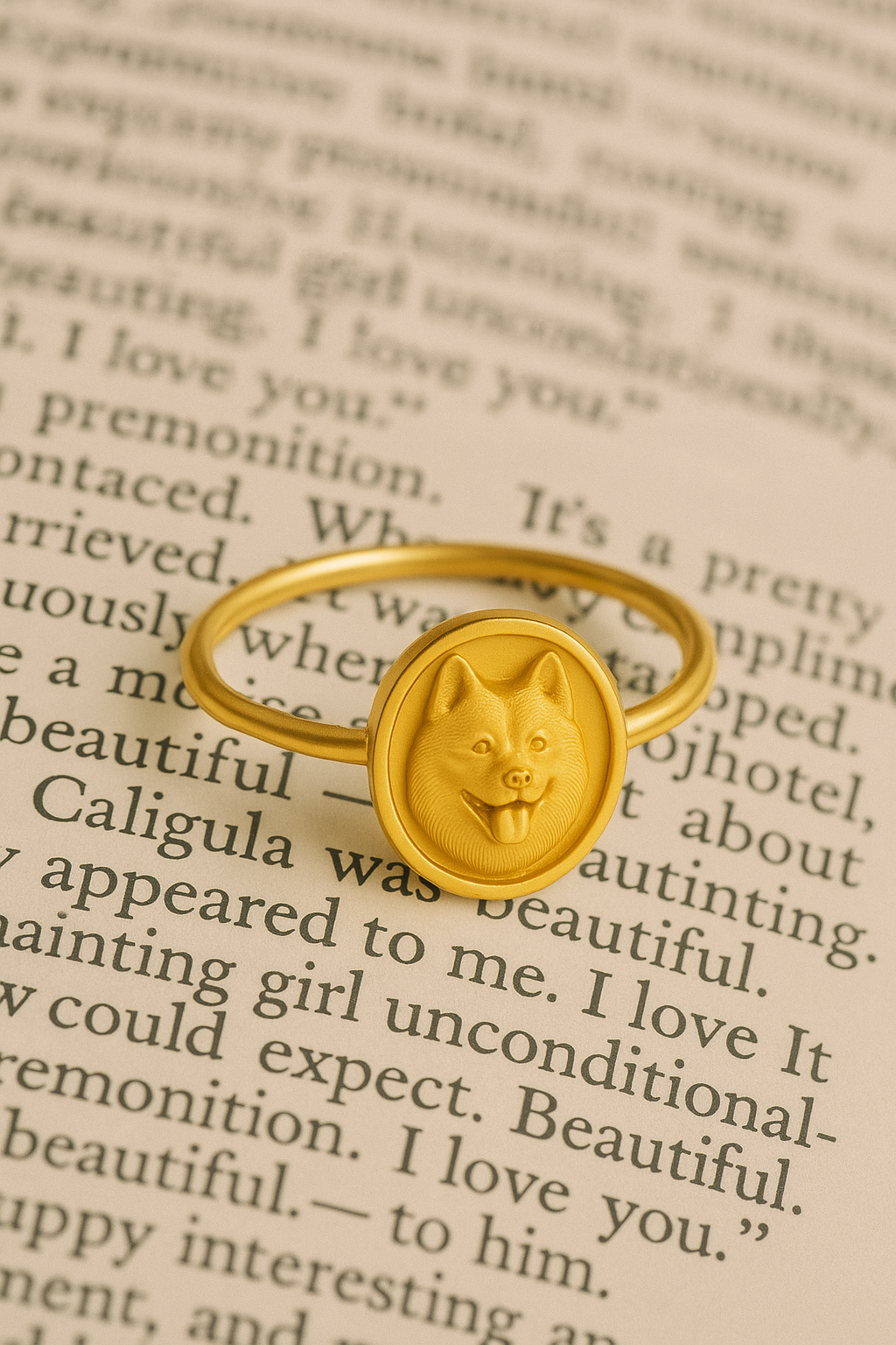 Custom Signet Ring | Sterling Silver Ring, Personalized Memorial Gift