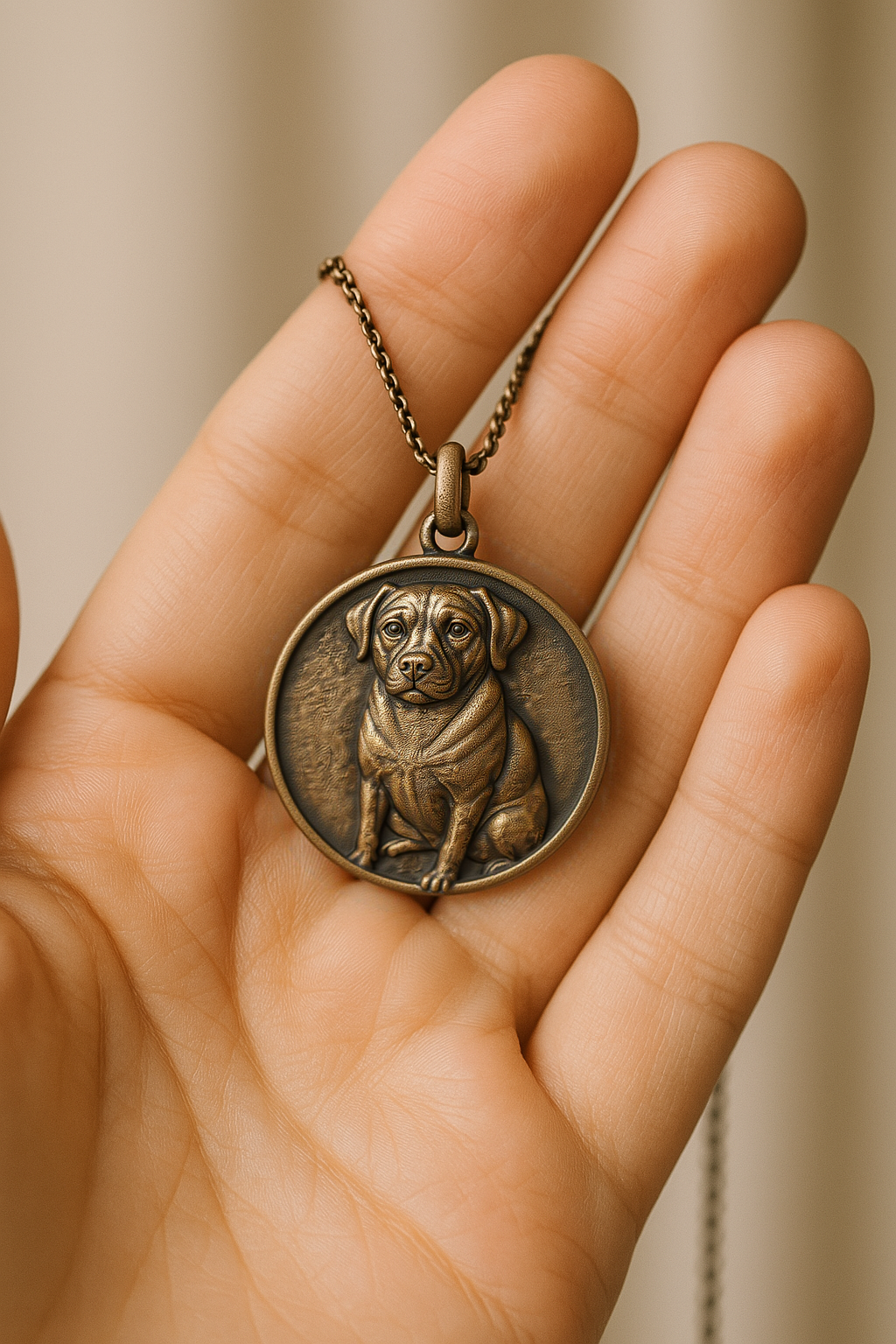 Custom Pendant Necklace | Sterling Silver Necklace, Personalized Memorial Gift